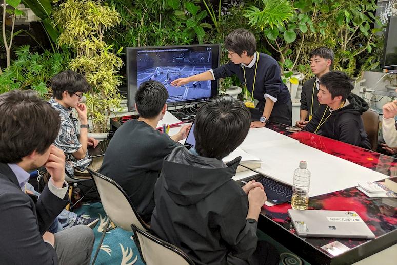 ミートアップをしている様子