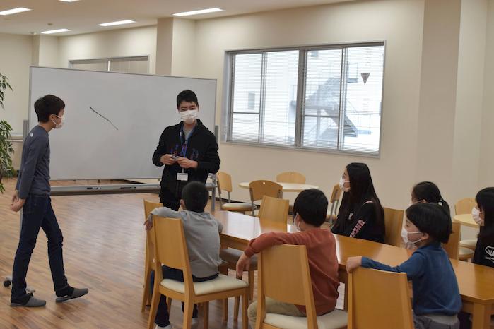 アウトリーチ活動をしている様子